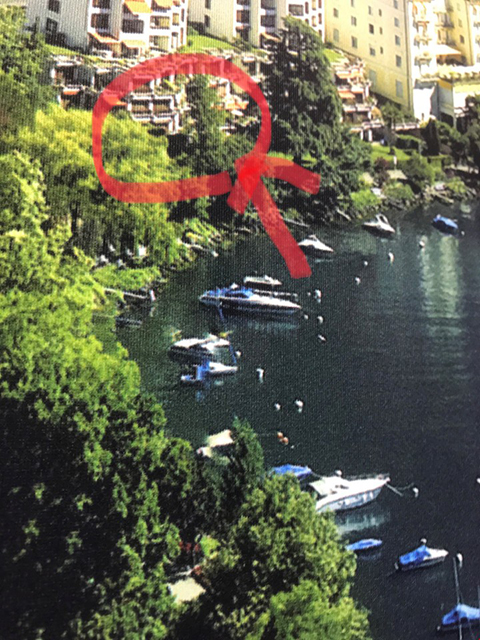 aerial view of balcony